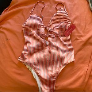 One piece bathing suit